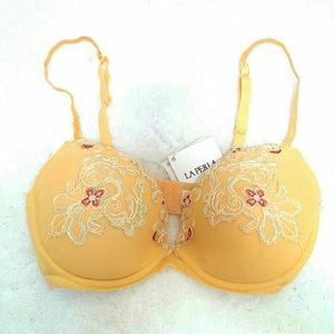 La Perla yellow paisley sexy bra